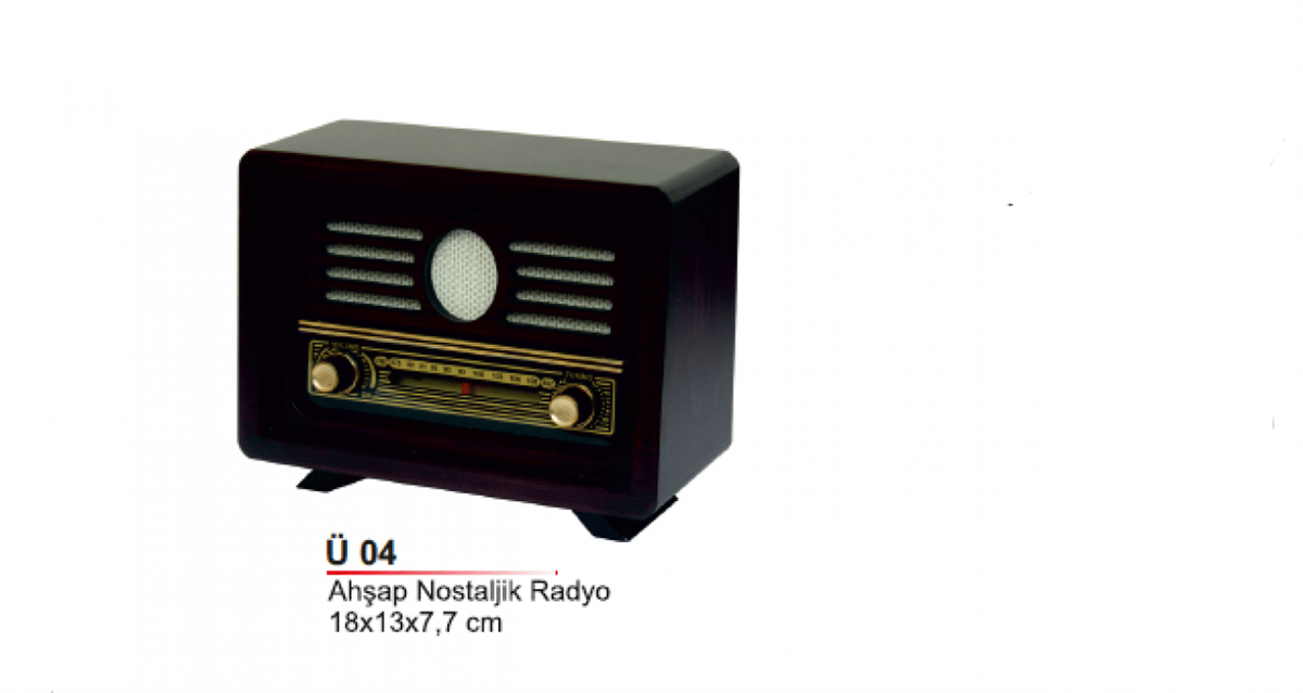 Ahşap Nostaljik Radyo