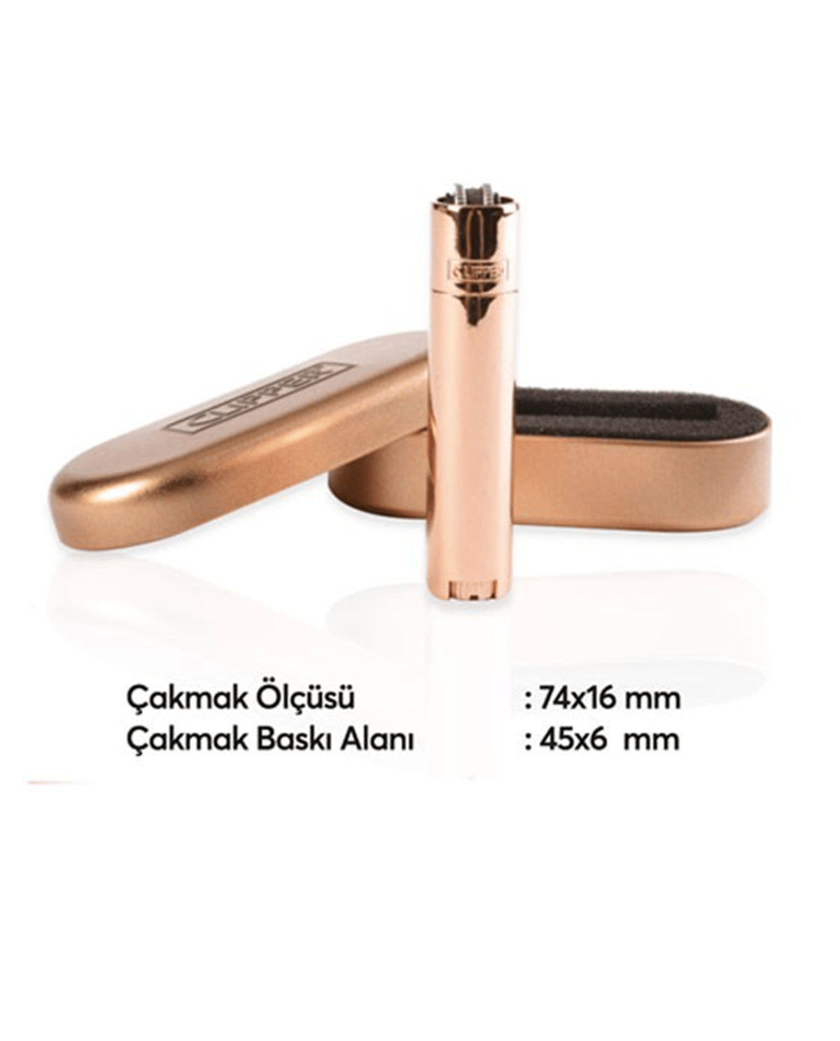 Clipper Metal Siboplu Çakmak