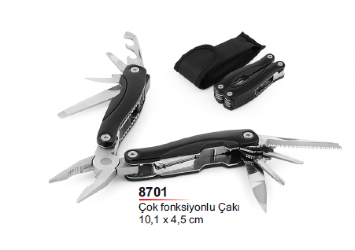 Çok Fonksiyonlu Çakı Seti     10,1x4,5 cm