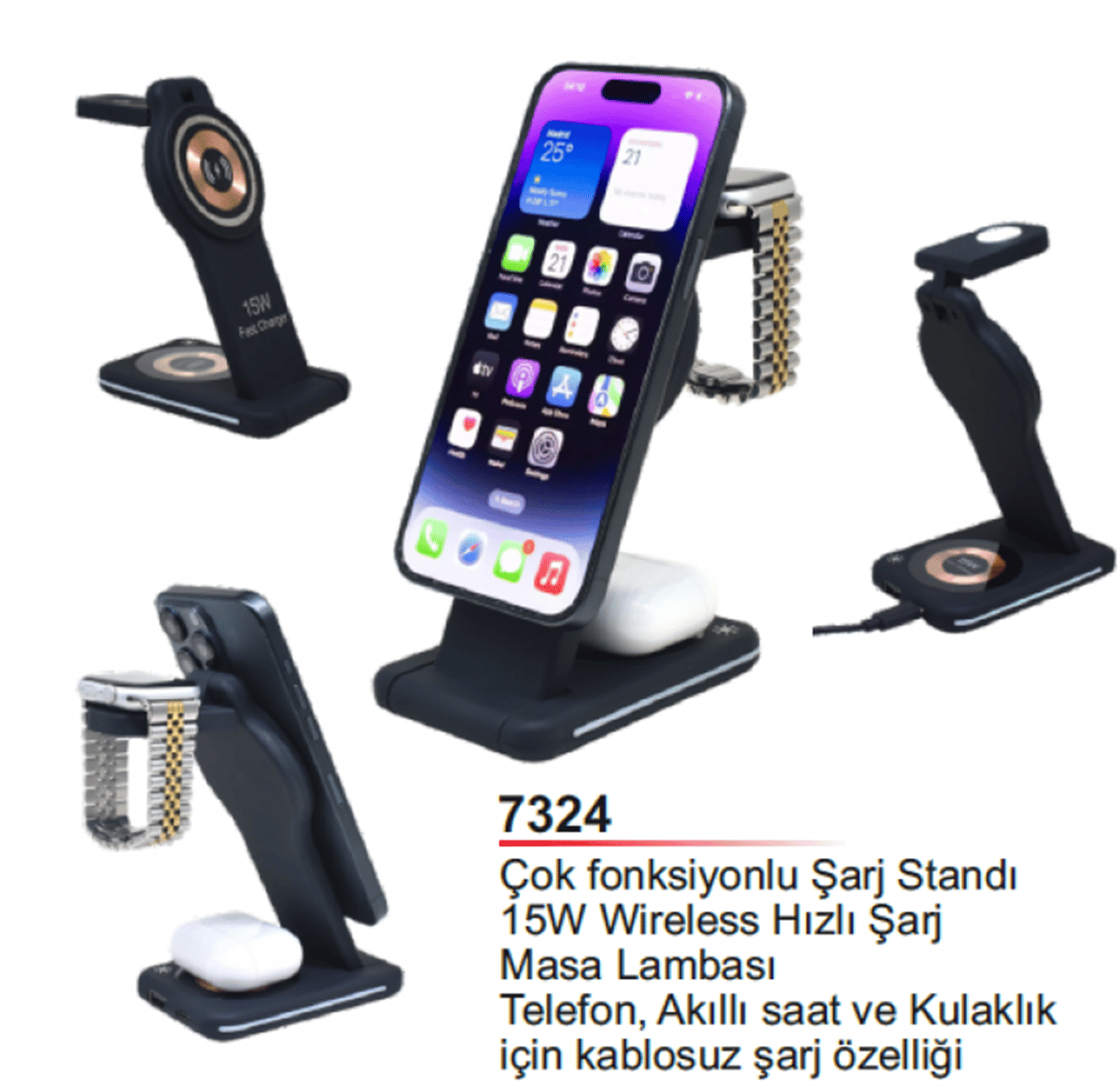 Çok Fonksiyonlu Şarj Standı