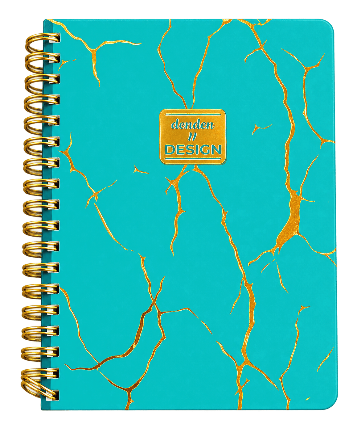 DENDEN SPİRALLİ DEFTER MERMER TURKUAZ 224 SYF