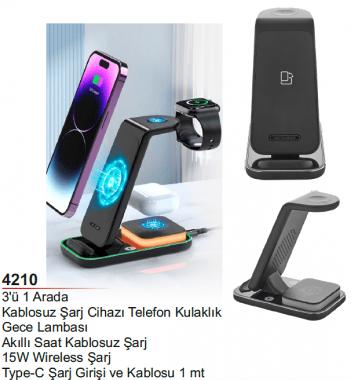 Kablosuz Şarj Standı