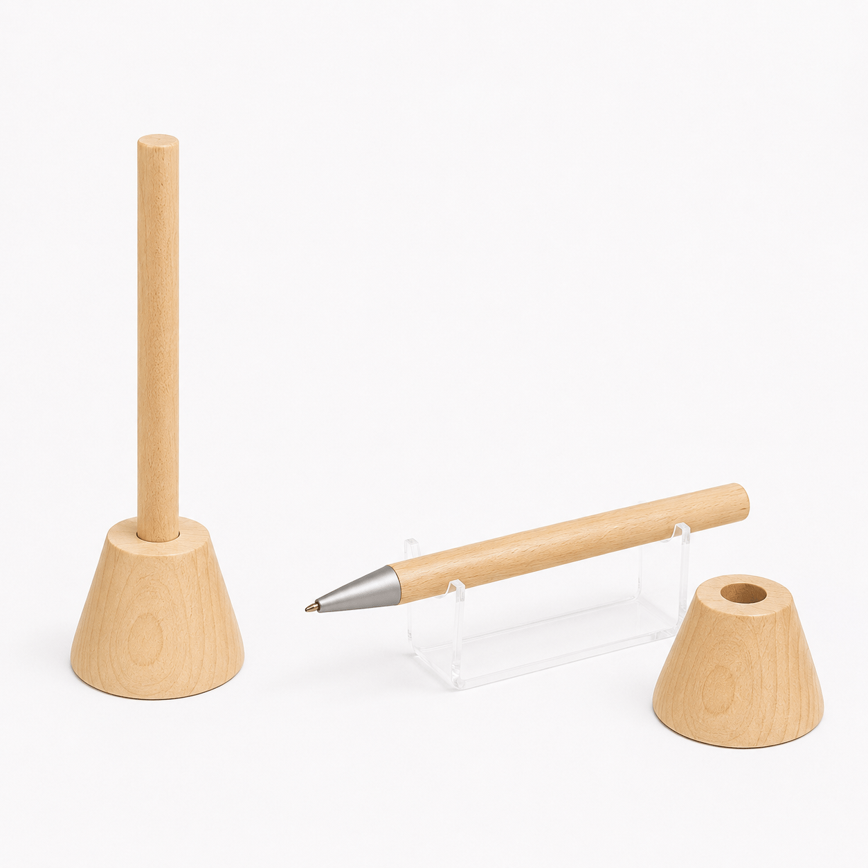 LAMY E + M STAND-ALONE TUKENMEZ KALEM AHSAP KİRAZ