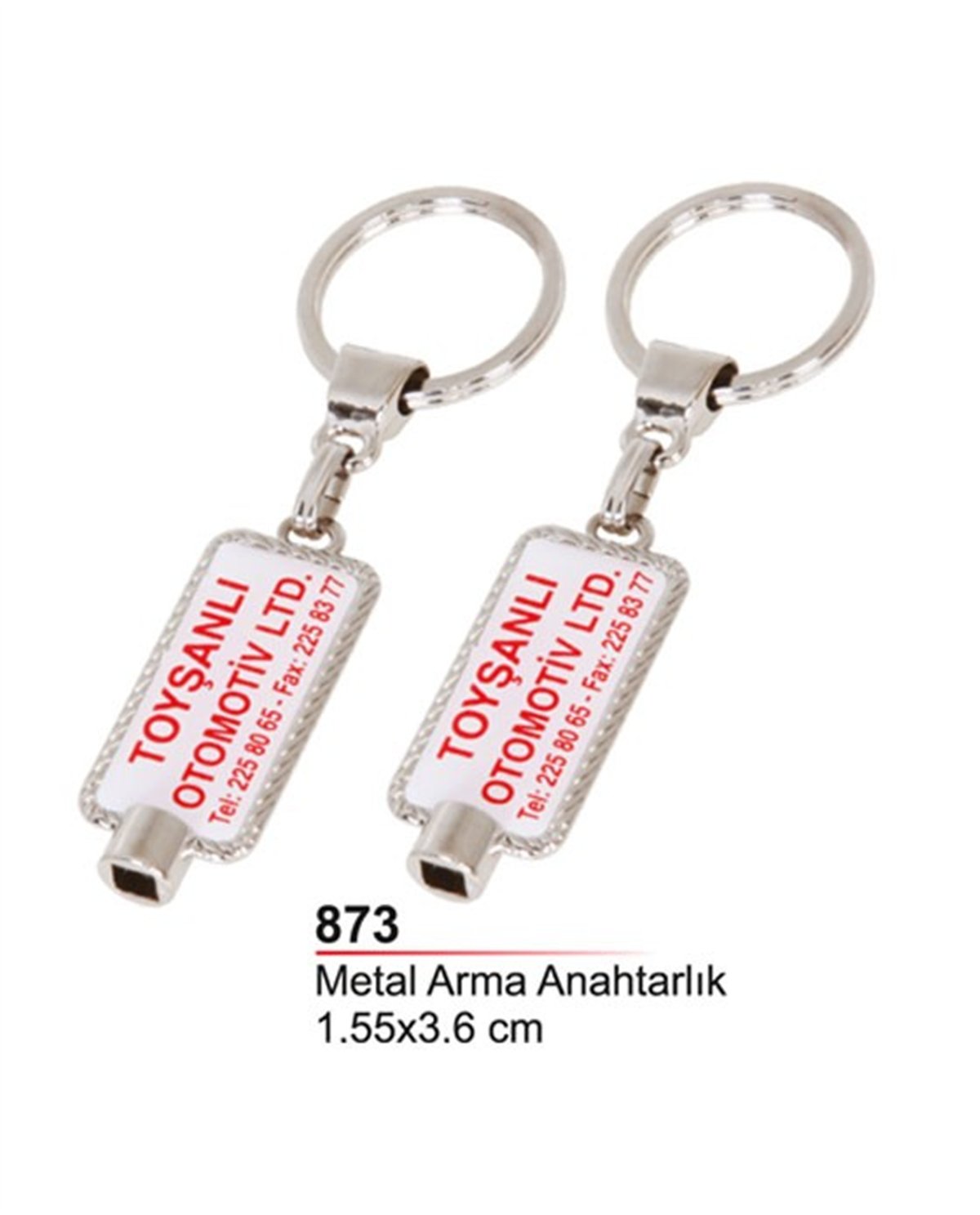 Metal Arma Anahtarlık