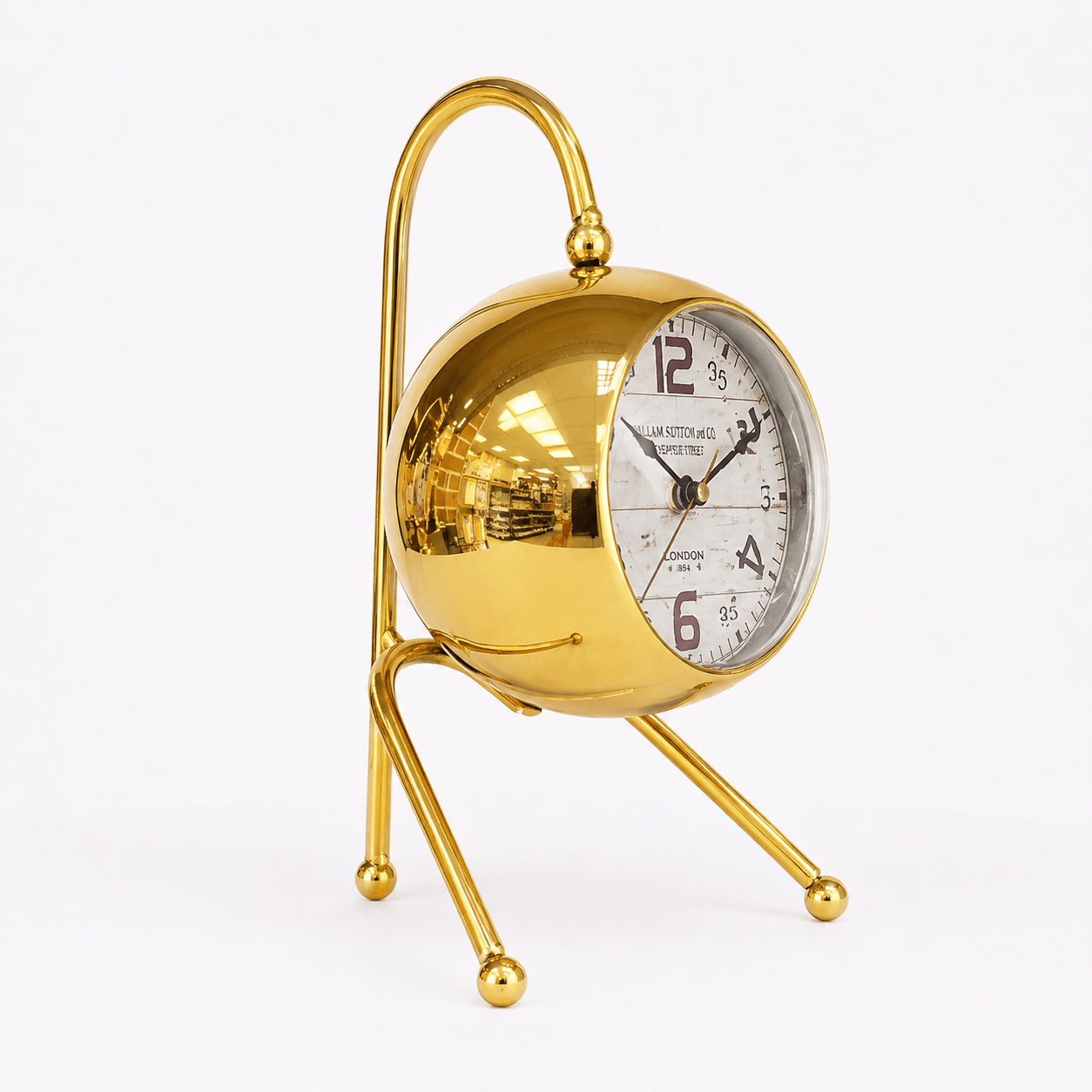 METAL MASA SAATİ N1909