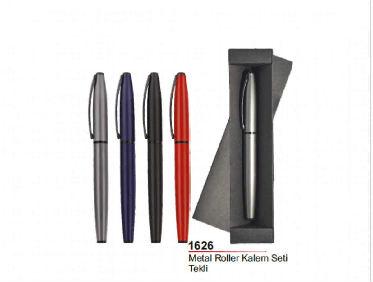Metal Roller Kalem Seti