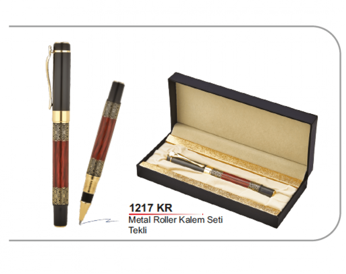 Metal Roller Kalem Seti