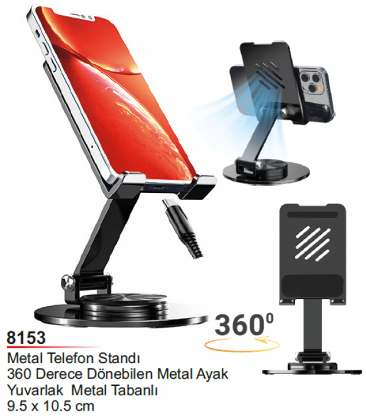 Metal Telefon Standı