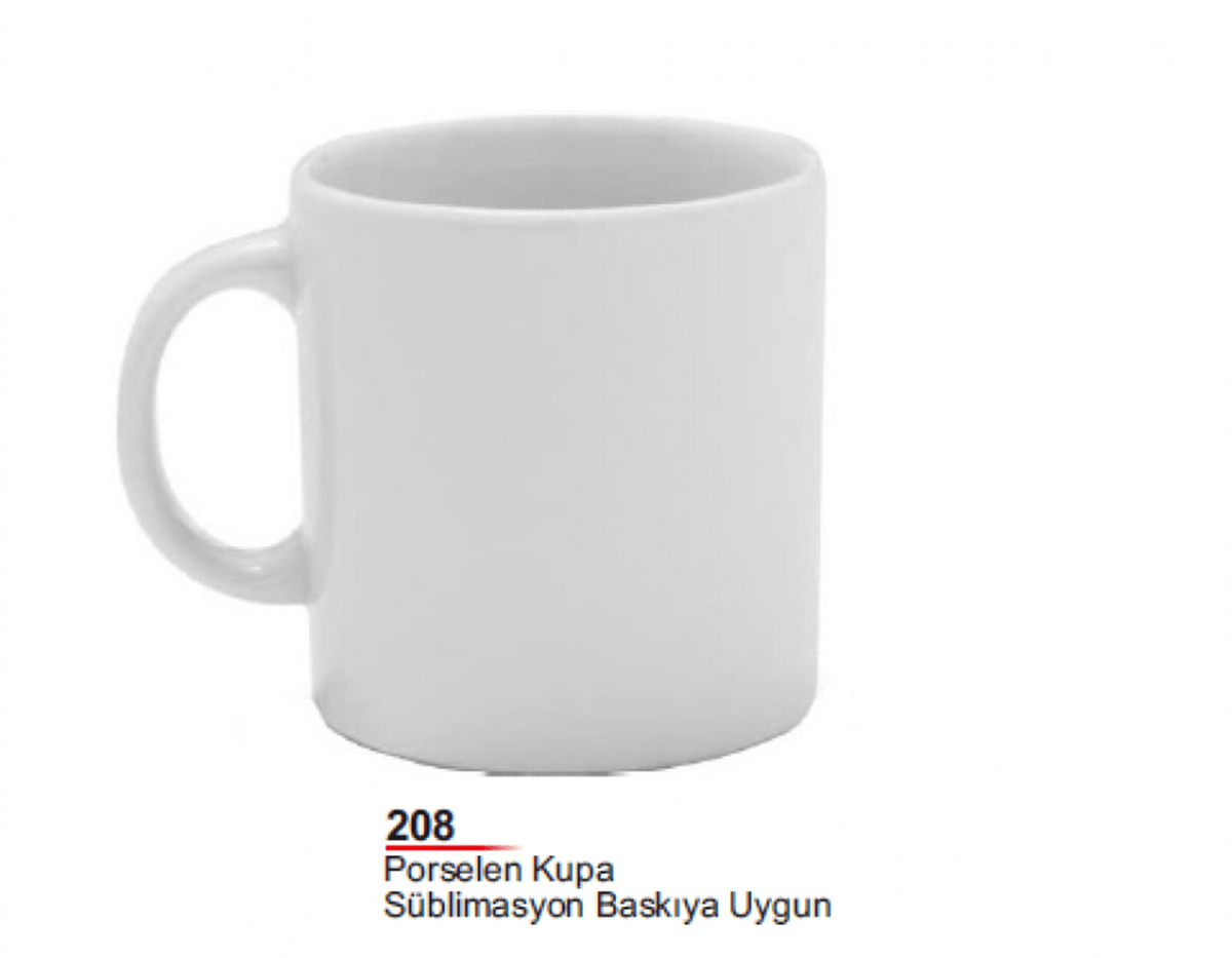 Porselen Kupa