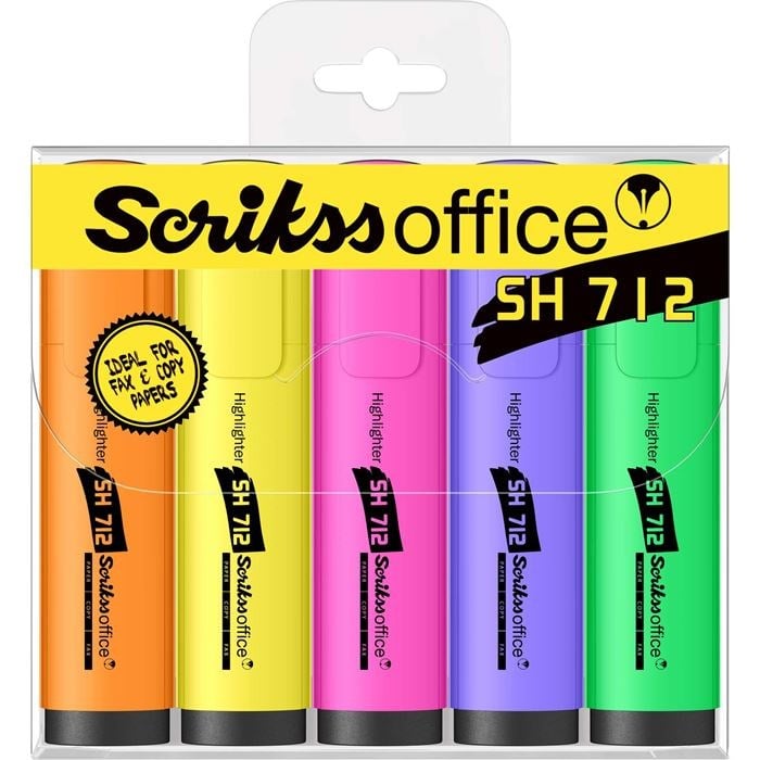 SCRİKSS HIGHTLIFTER FOSFORLU 5Lİ BLİSTER