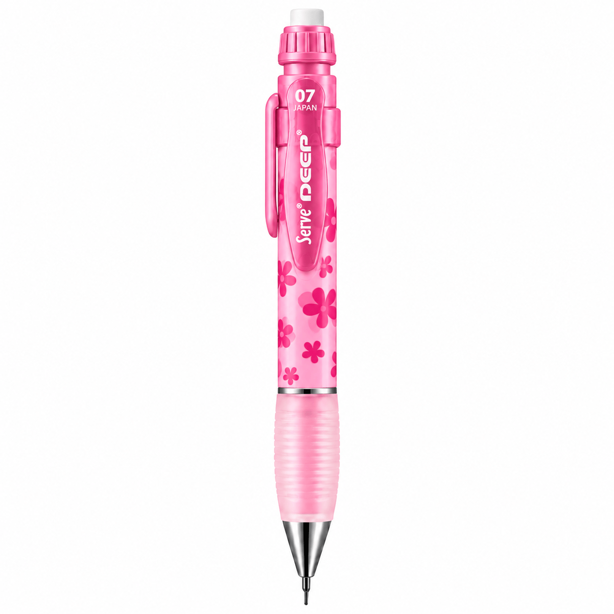 SERVE DEEP VERSATİL KALEM 0,7MM ŞEKER PEMBE ÇİÇEK
