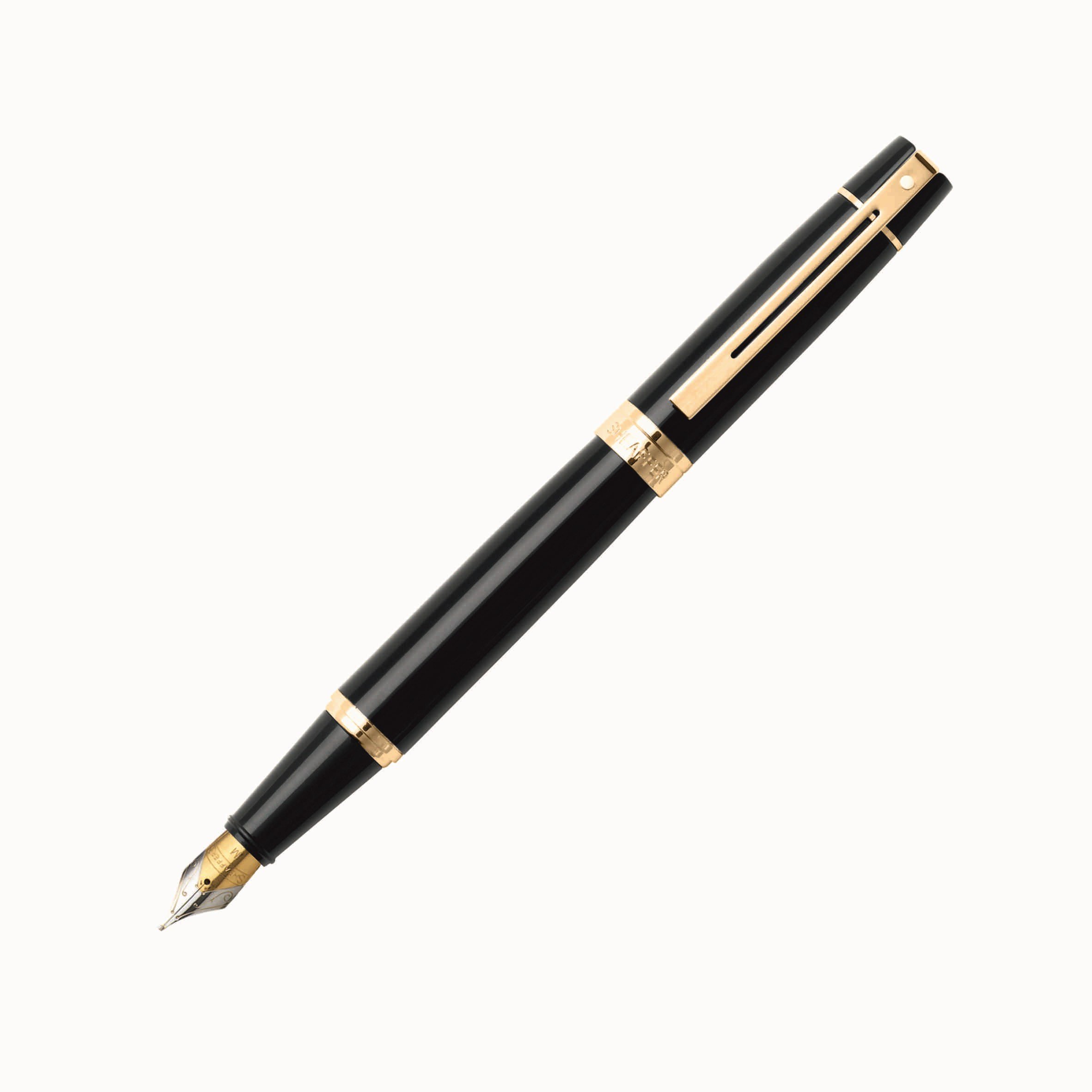SHEAFFER 9325-0 300 SERİSİ D.KALEM PARLAK SİYAHALT
