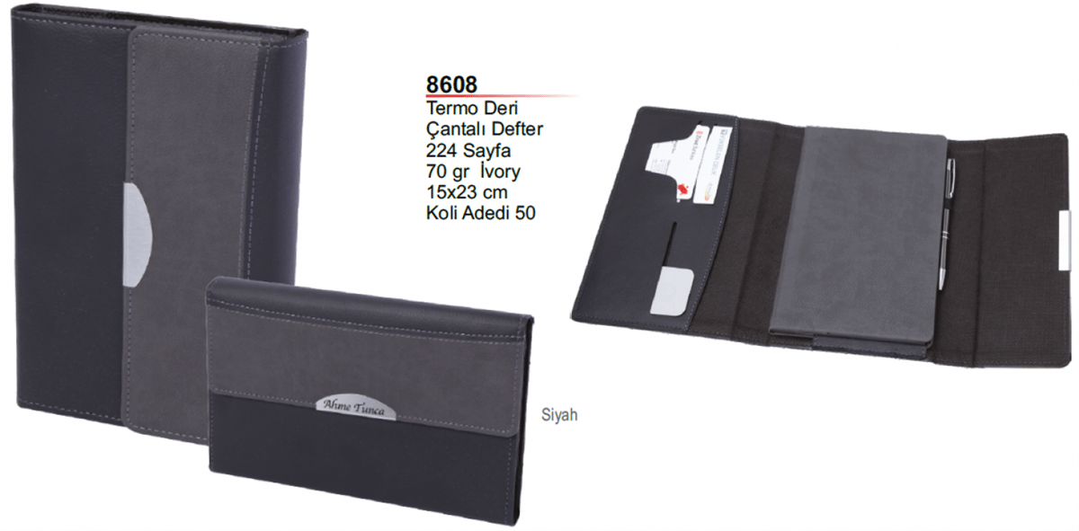 Termo Deri Çantalı Defter
