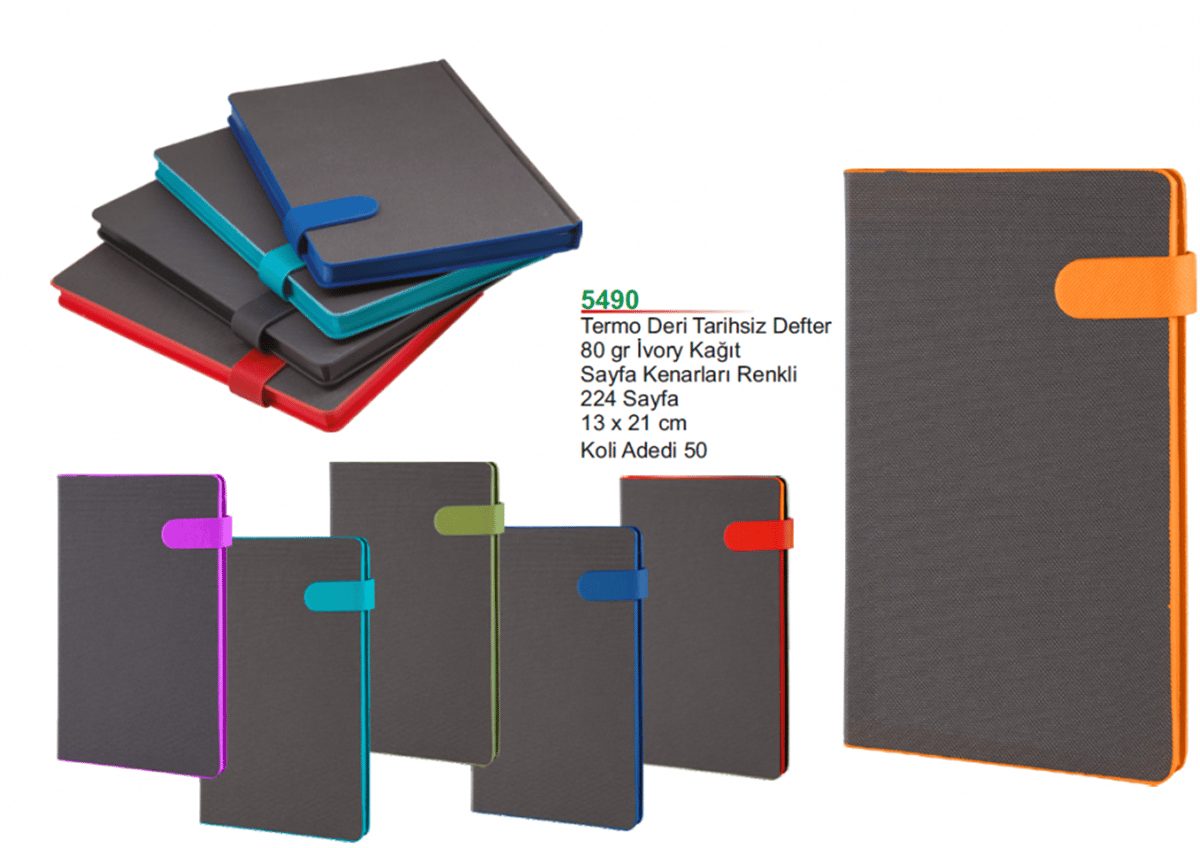 Termo Deri Tarihsiz Defter