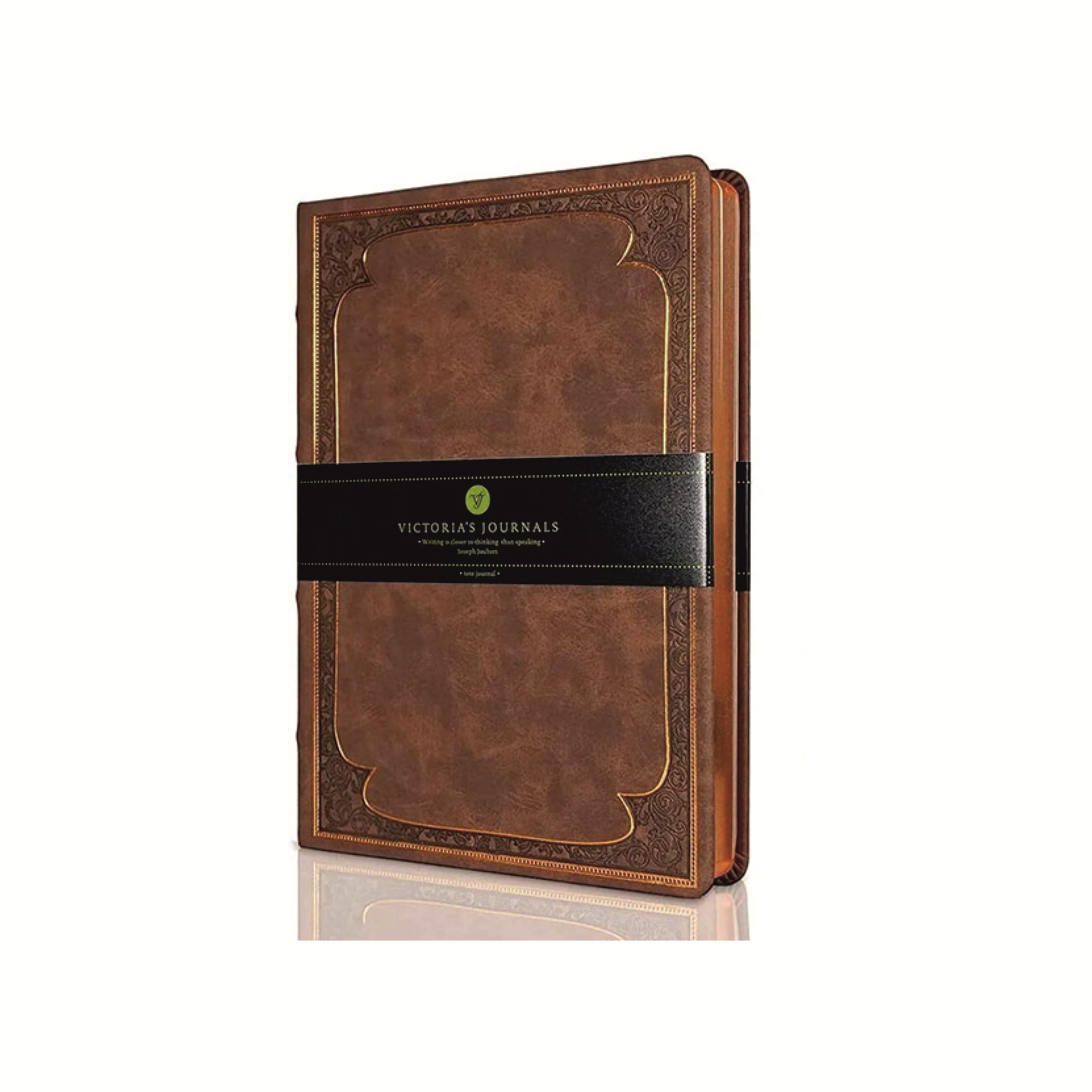 VJ OLD BOOK LİNED JOURNAL DEFTER14*20 KAHVE