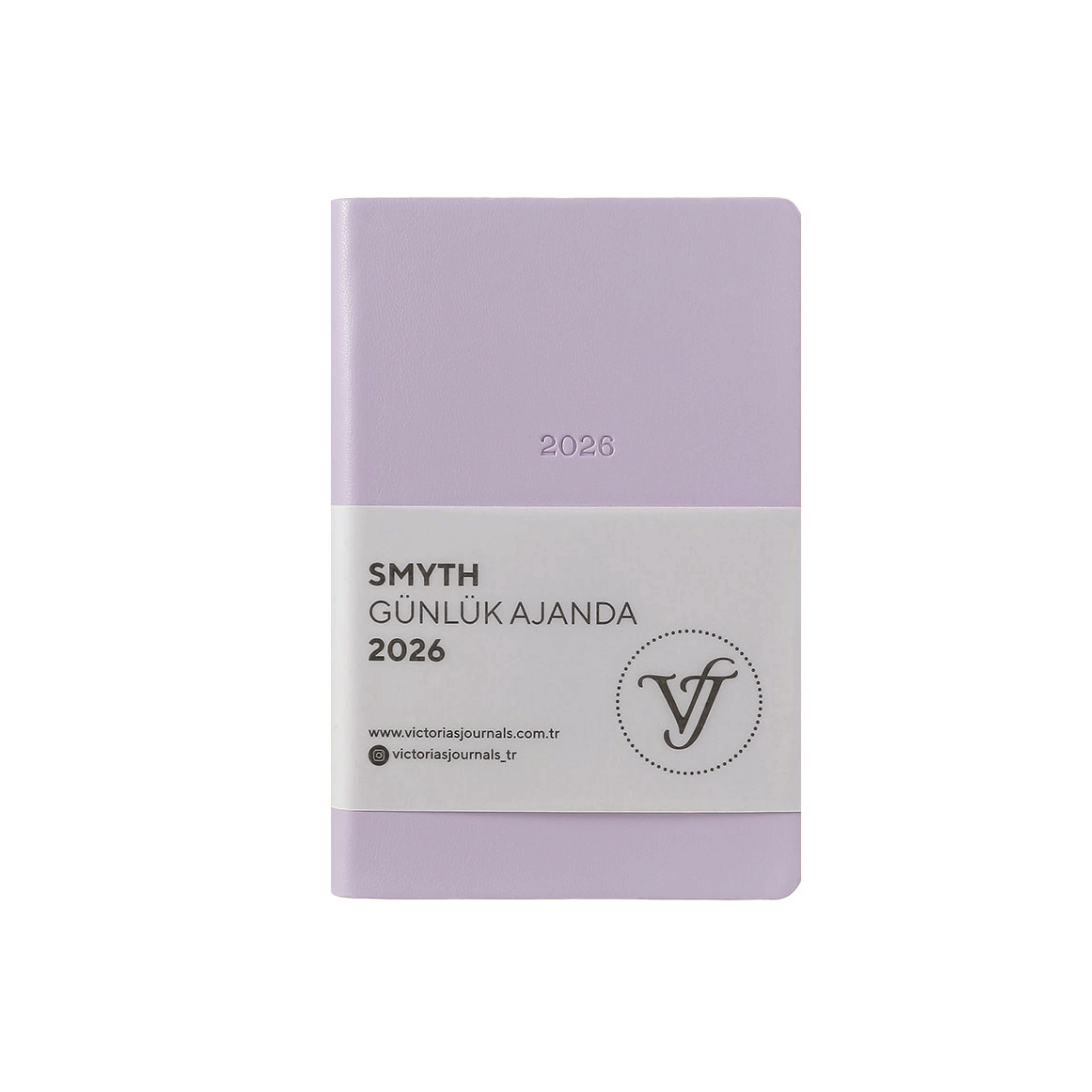 VJ SMYTH GÜNLÜK AJANDA 9*15 IVORY 80GSM 416YP LİLA
