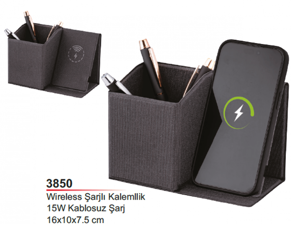 Wirreless Şarj & Kalemlik