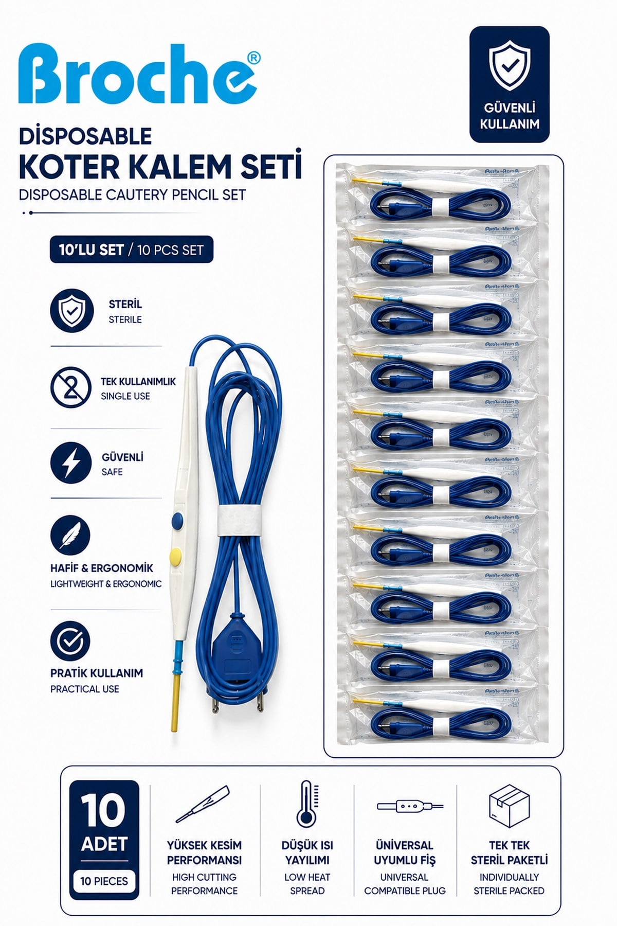 DİSPOSABLE KOTER 10'LU PAKET