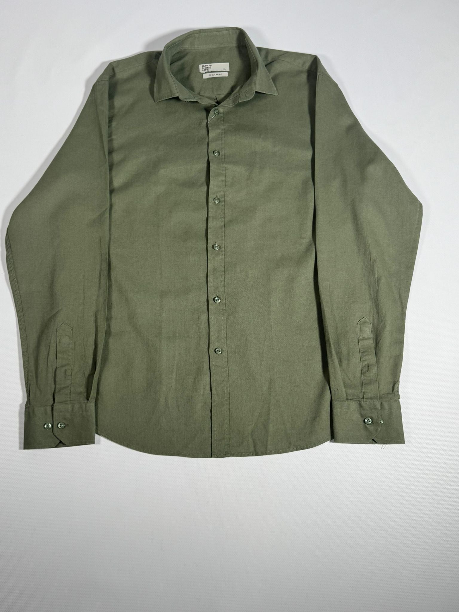 Laduren Aurel Linen/ Cotton Gömlek HAKİ