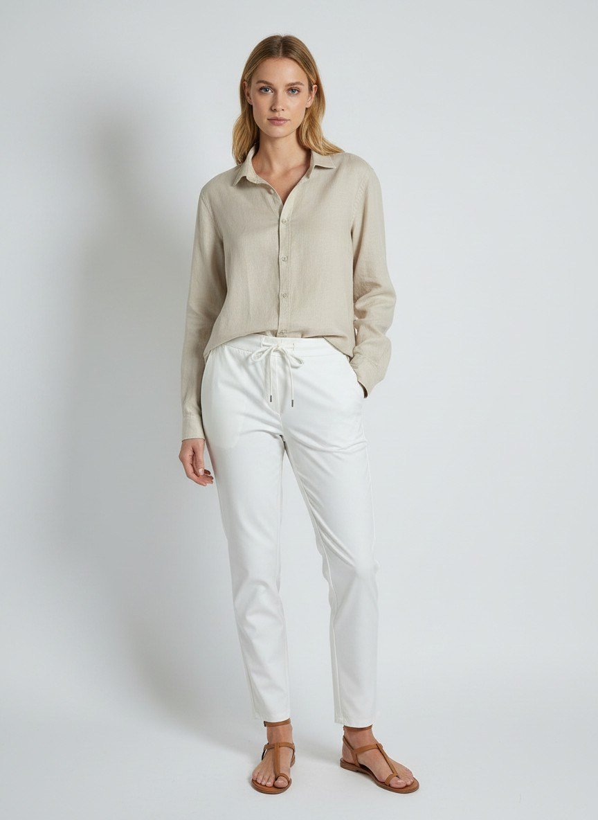 Laduren Aurel Linen / Cotton Gömlek KETEN