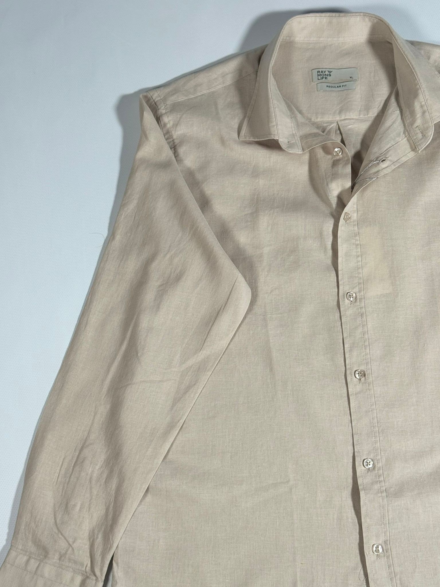 Laduren Aurel Linen / Cotton Gömlek KETEN