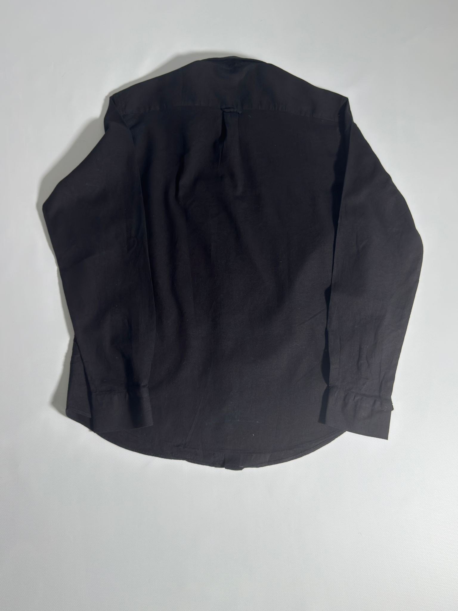 Laduren Aurel Linen/ Cotton Gömlek SİYAH