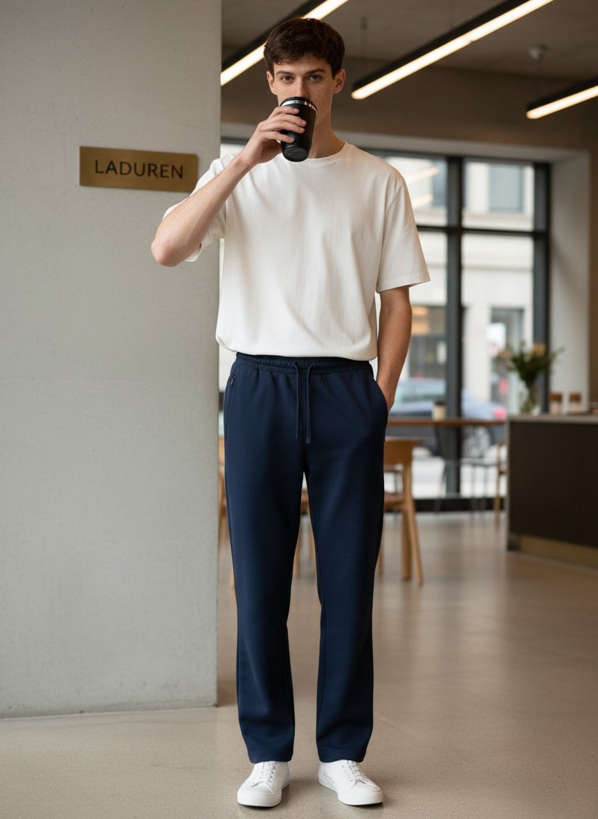 LADUREN NOX Premium Erkek Eşofman Altı / LOUNGE PANT LACİVERT