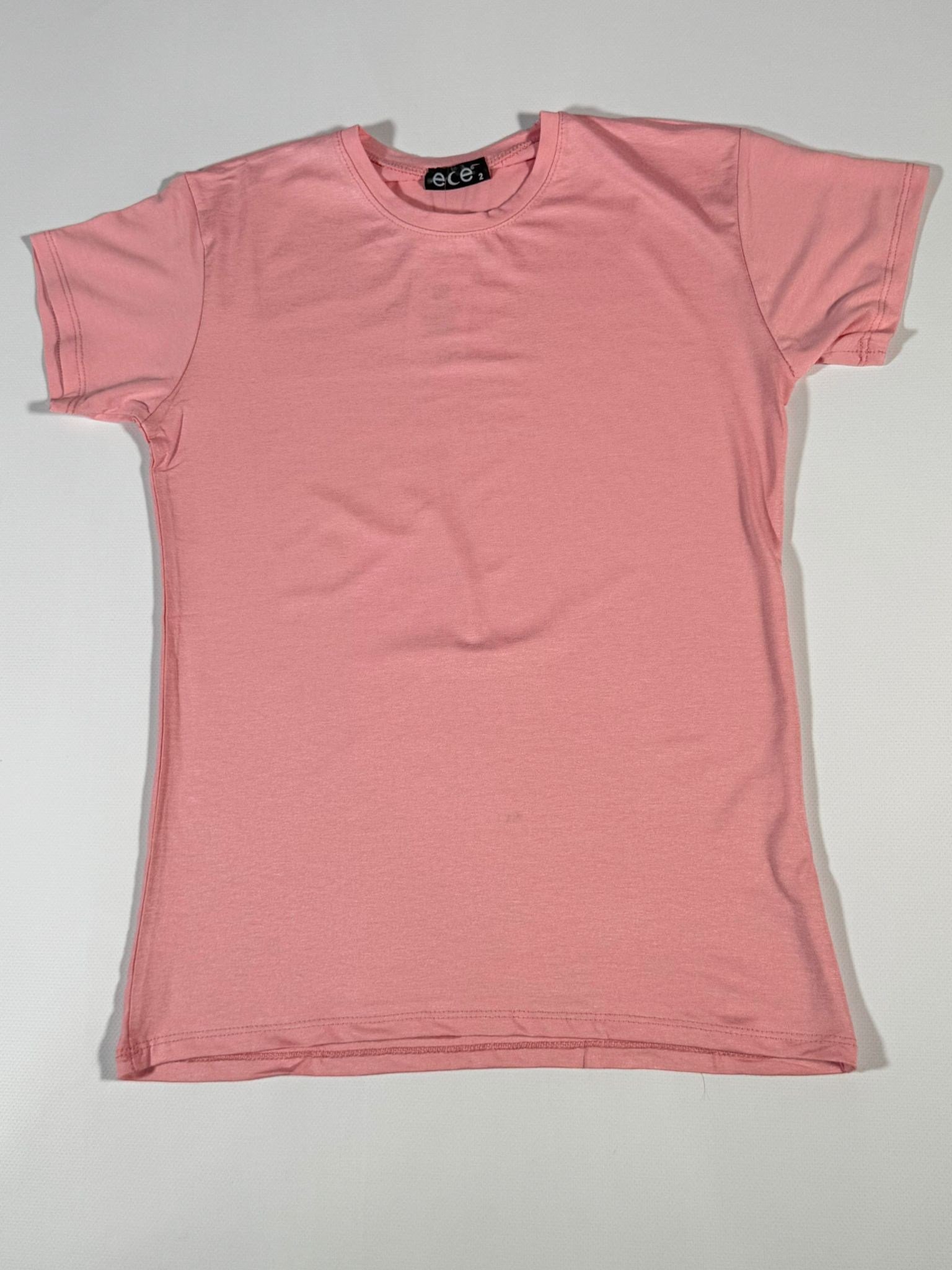 LADUREN ZYRON Kısa Kol, Bisiklet Yaka Body PEMBE