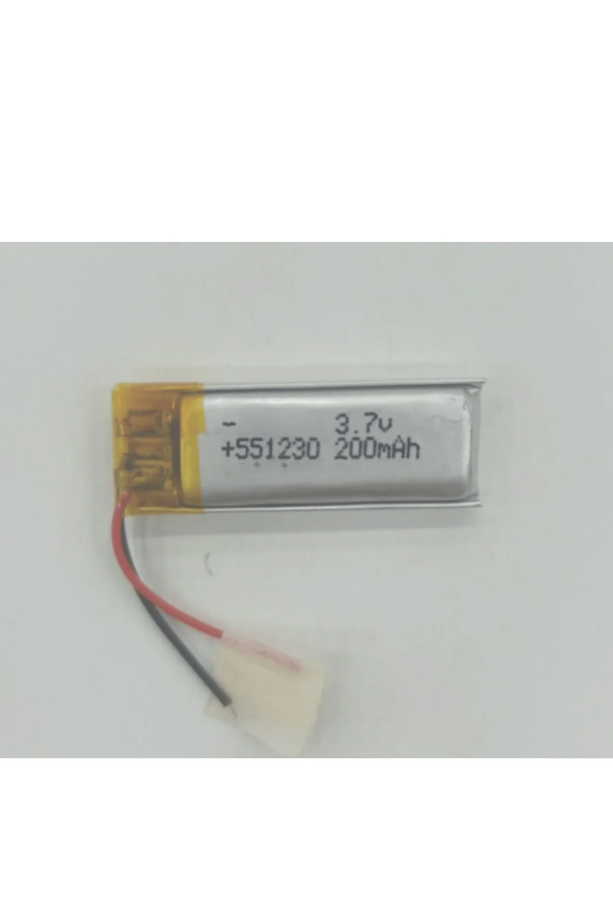 551230 200MAH LİTYUM POLİMER PİL