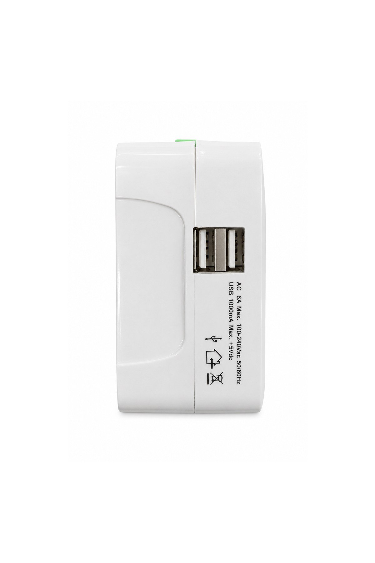 All In One Universal Seyahat Adaptörü With 1000mA USB