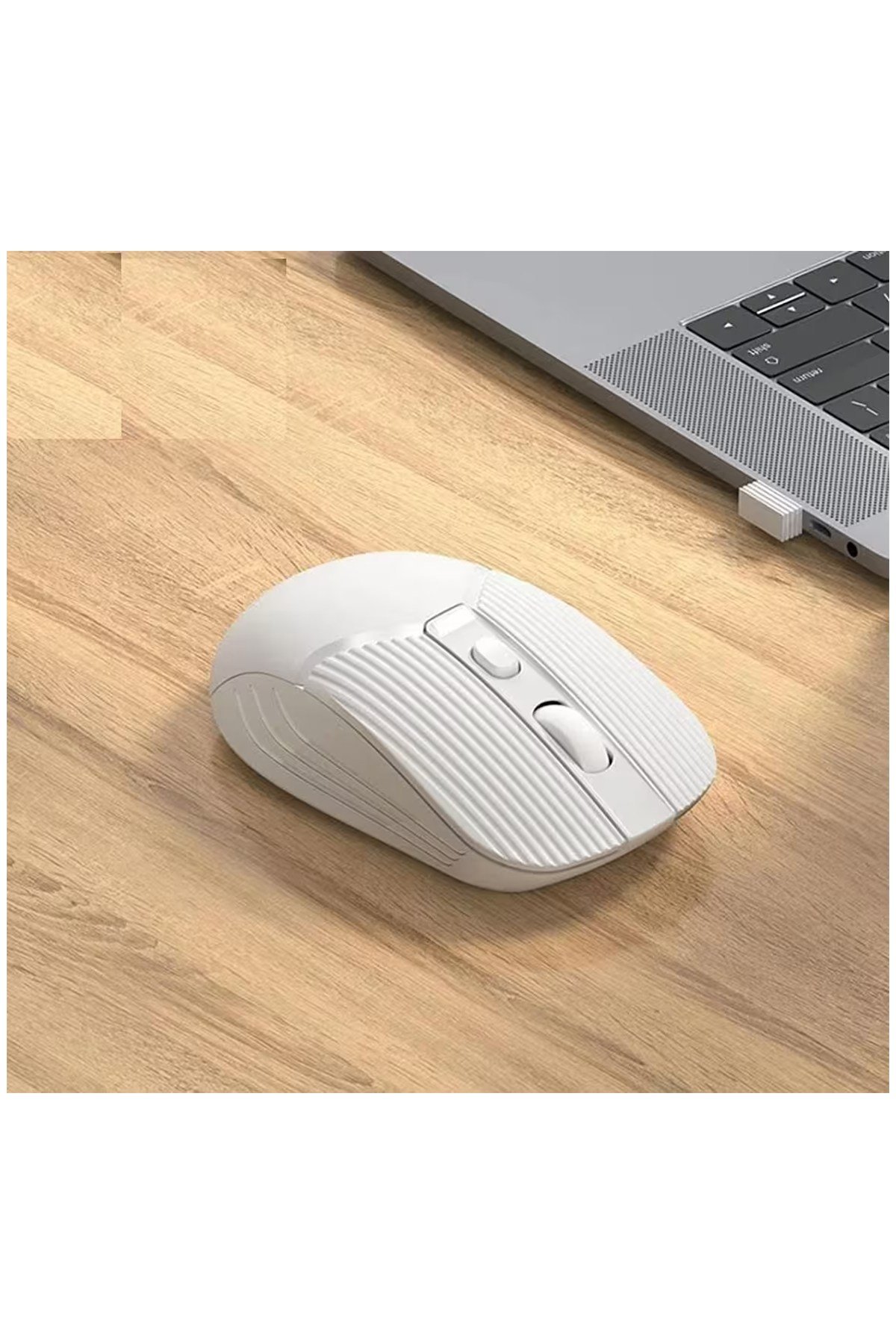 BG7 Ergonomik Kablosuz Sessiz Mouse - 1600 DPI Ayarlanabilir Sessiz Tıklama