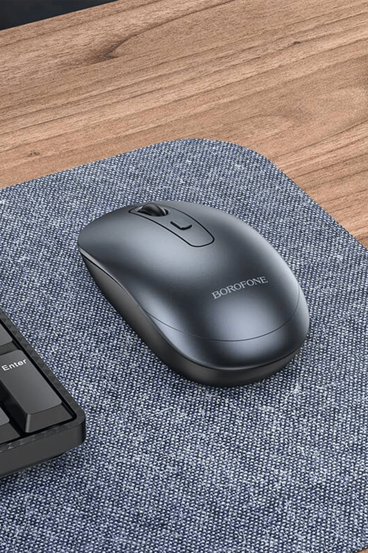 BOROFONE BG13 KABLOSUZ MOUSE SİYAH