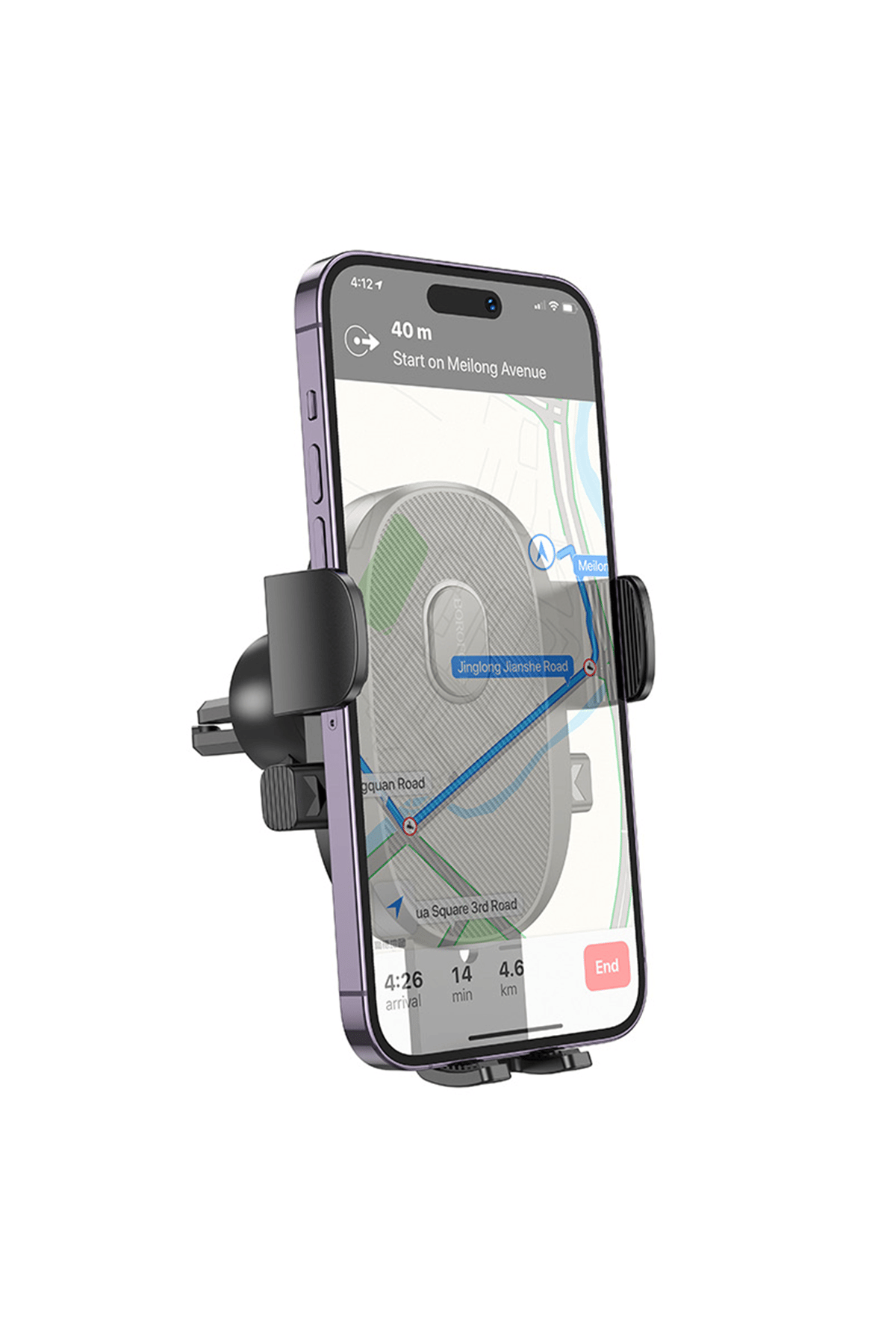 BOROFONE BH92 ARAÇ TELEFON TUTUCU
