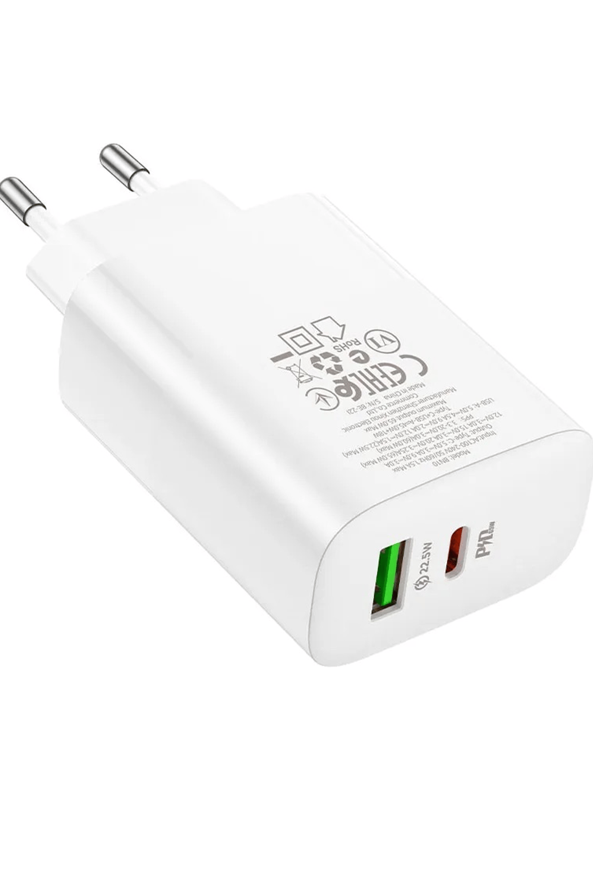 BOROFONE BN10 65W PD USB ŞARJ ALETİ TEK KAFA