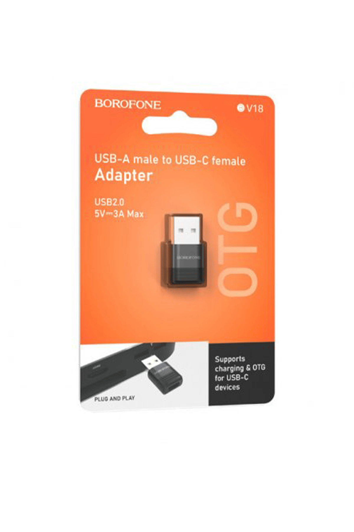 BOROFONE BV18 2.0 USB TO TYPE-C ADAPTÖR