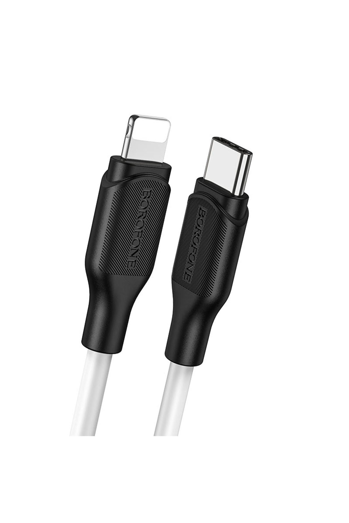 BOROFONE BX42 TYPE-C TO LİGHTNİNG KABLO BEYAZ