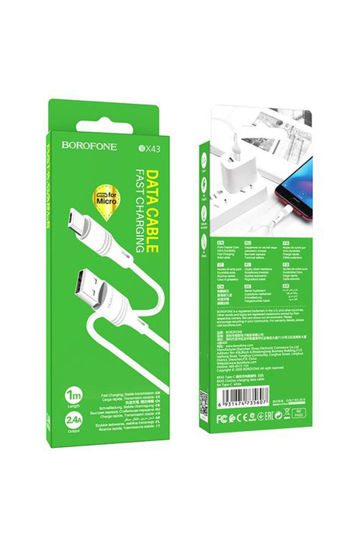 BOROFONE BX43 MİKRO KABLO