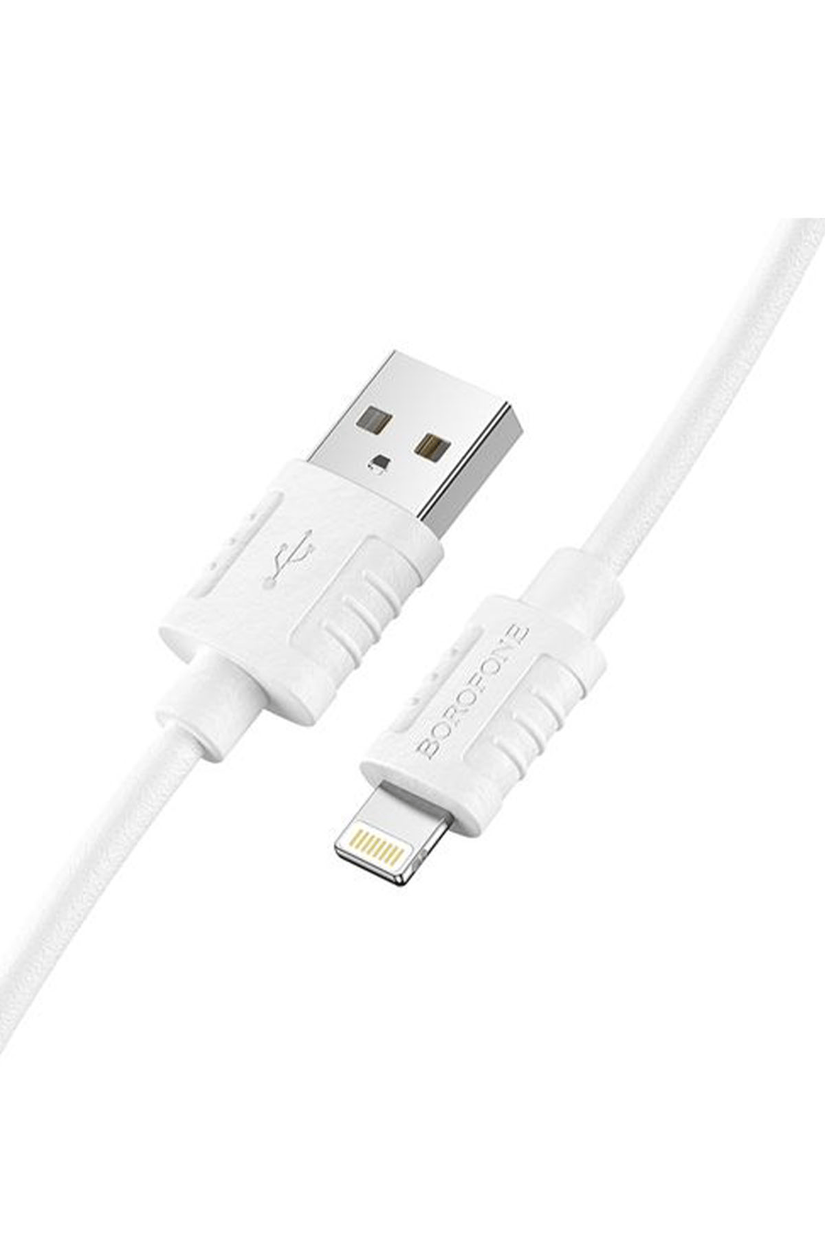 BOROFONE BX52 İOS DATA ŞARJ KABLOSU BEYAZ