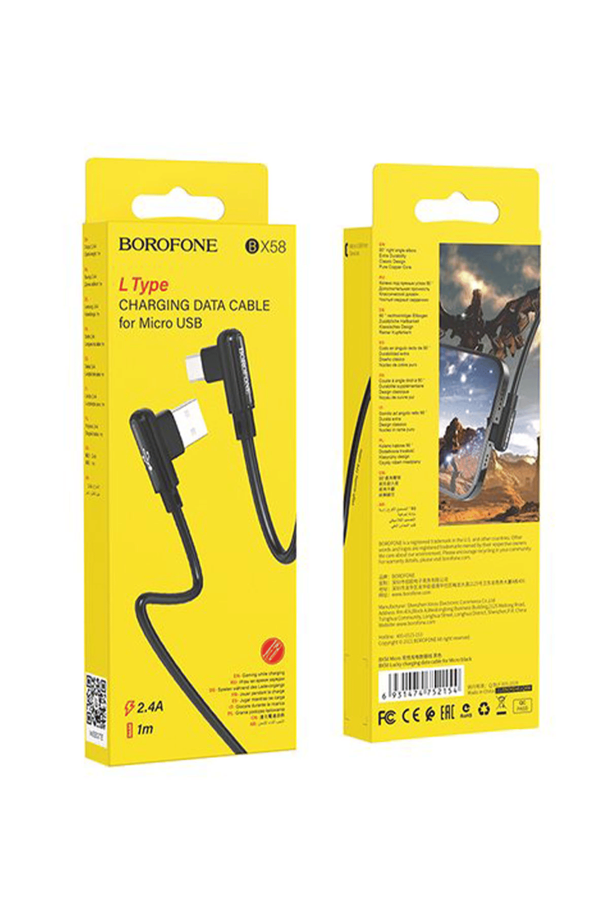 BOROFONE BX58 MİCRO L KABLO