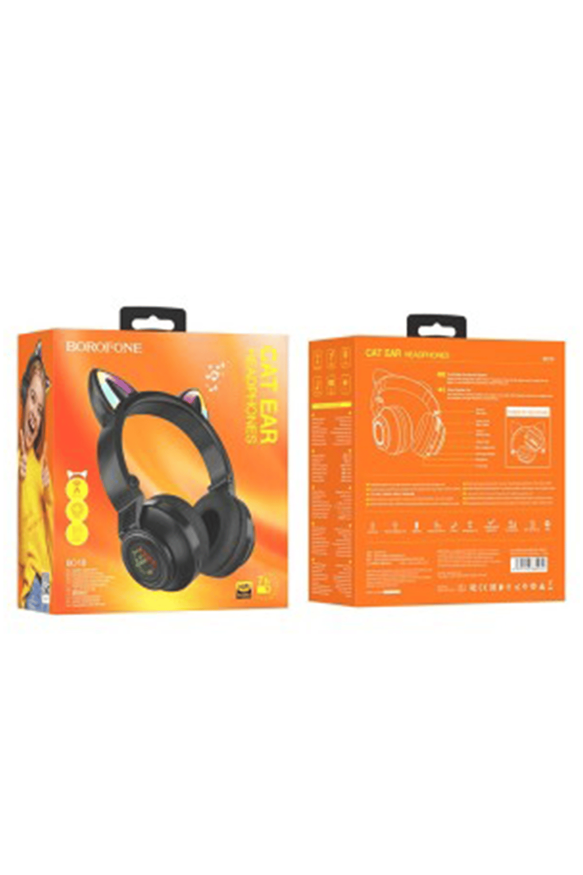 BOROFONE CAT EAR BO18 SİYAH