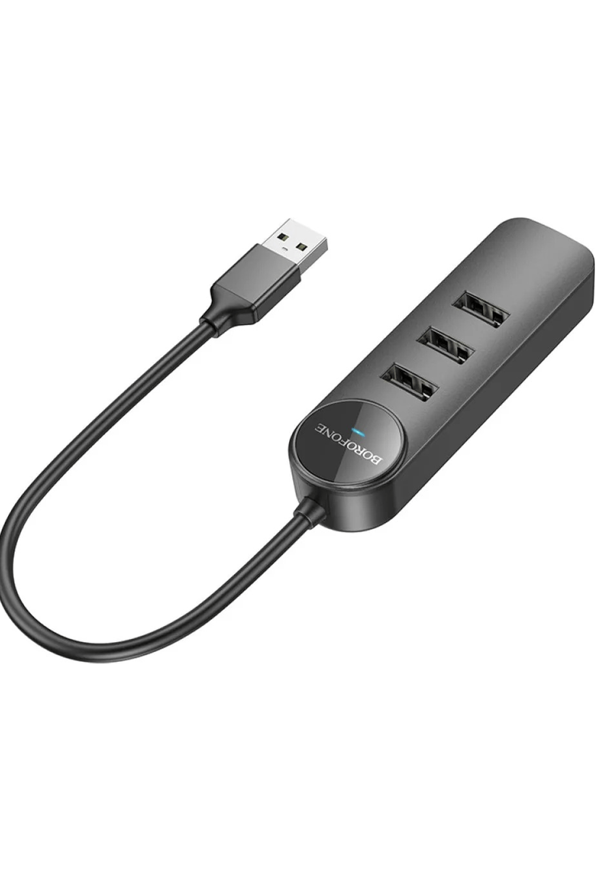 BOROFONE DH6 4İN1 2.0 USB TO USB 100MBPS ETHERNET ADAPTÖR