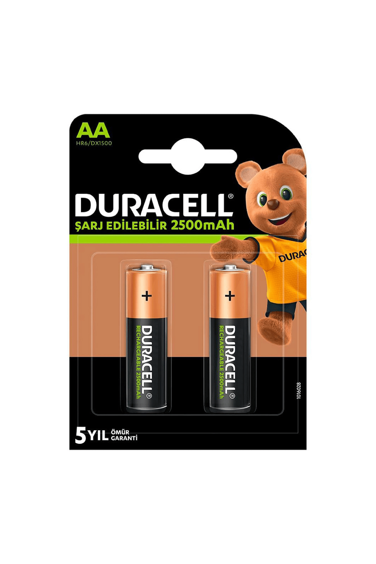 DURACELL 2500MAH KALEM PİL 2'Lİ KART