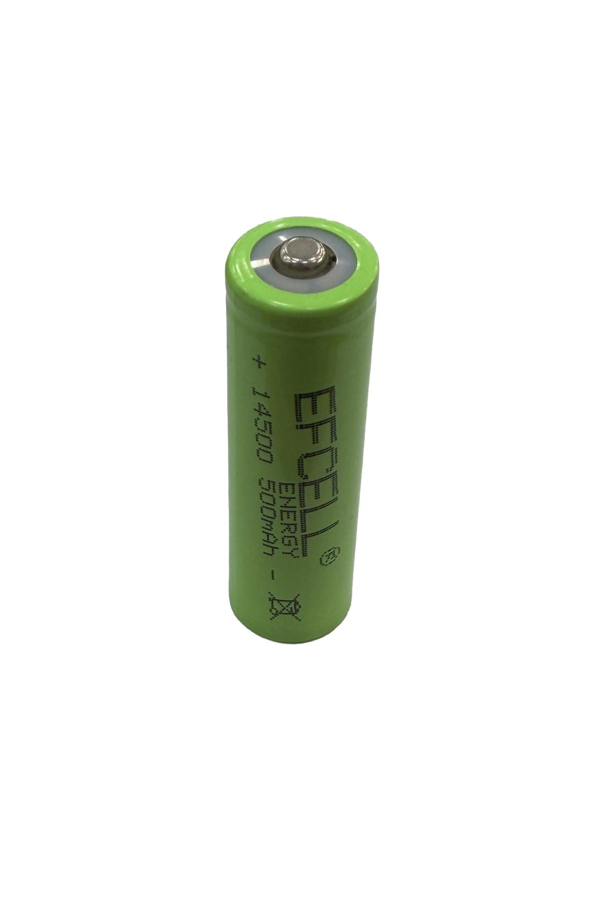 EF-14537B 14500 3.2V 600mAh LiFePO4 Kablolu Şarj Edilebilir Pil