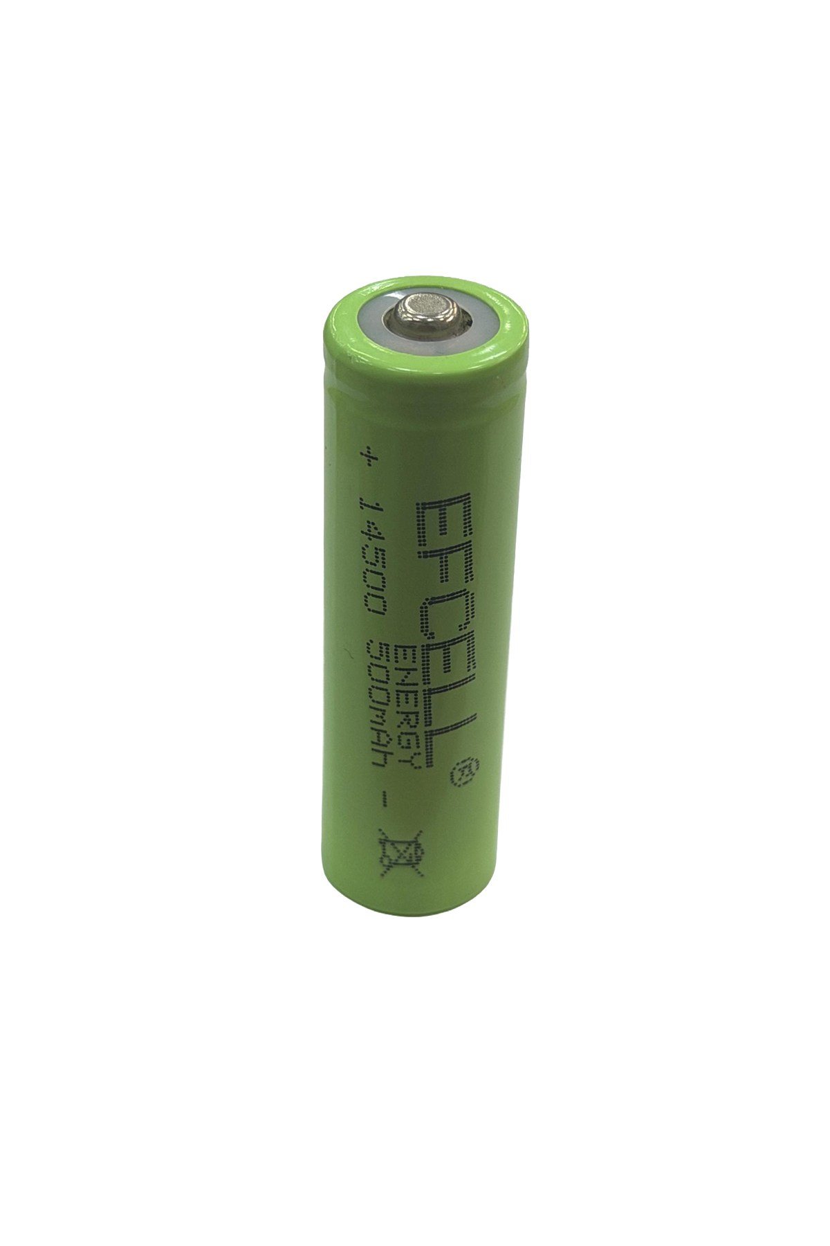 EF-14537B 14500 3.2V 600mAh LiFePO4 Kablolu Şarj Edilebilir Pil