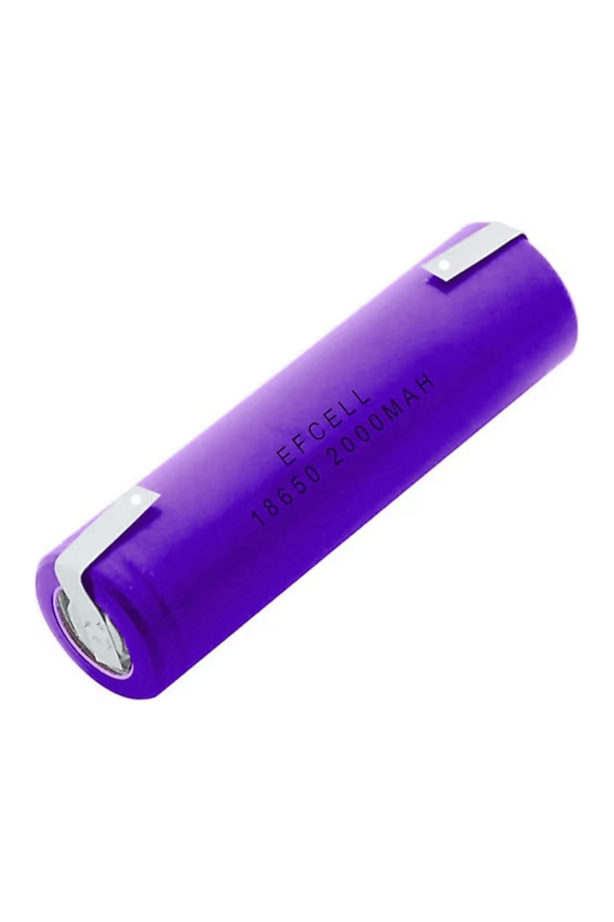 EF-18200B 18650 3.7V 2000mAh Puntalı (U-Tag) Şarj Edilebilir Li-ion Pil