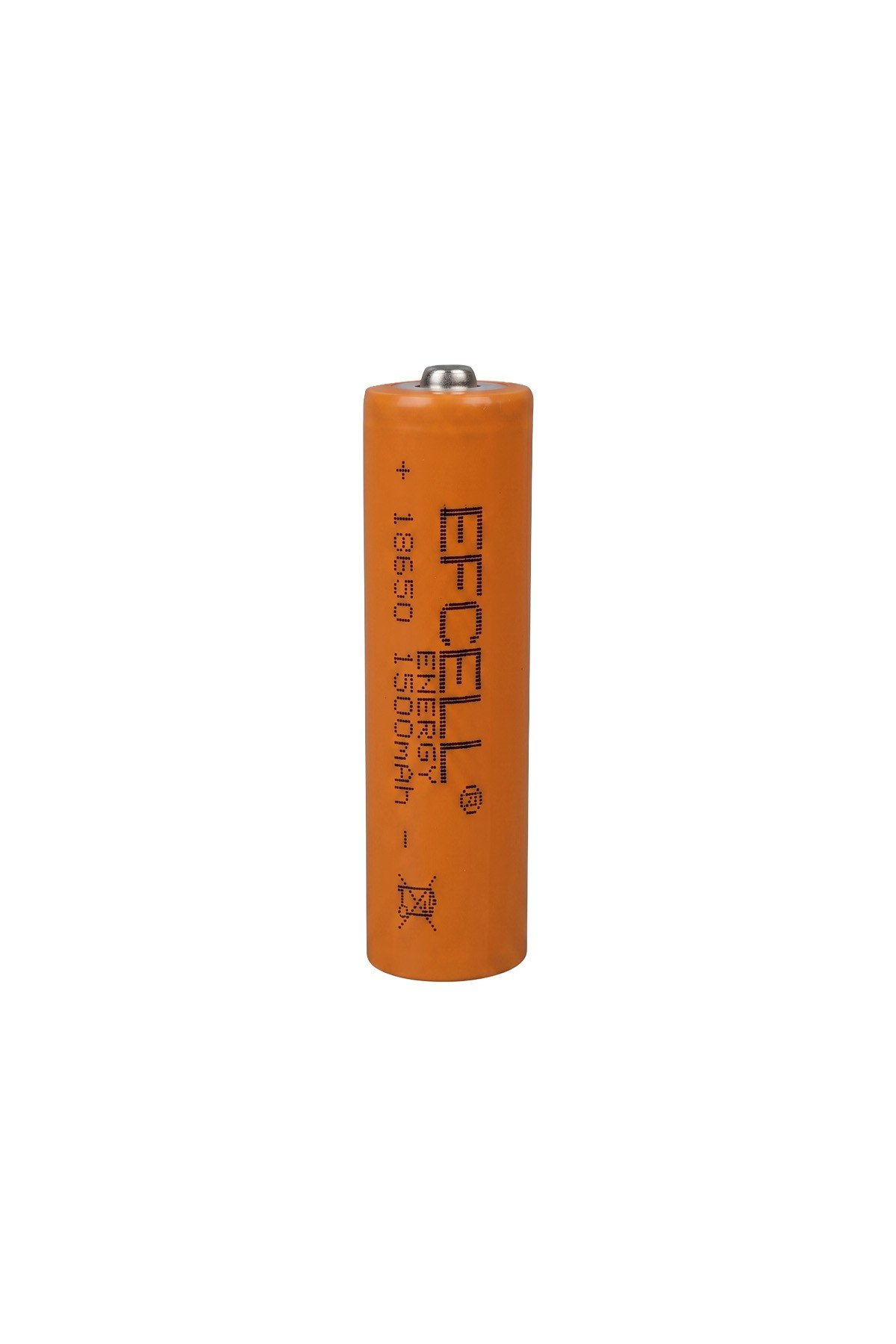 EF-183215 18650 3.2V 1500mAh LiFePO4 Düz Kafa Şarj Edilebilir Pil