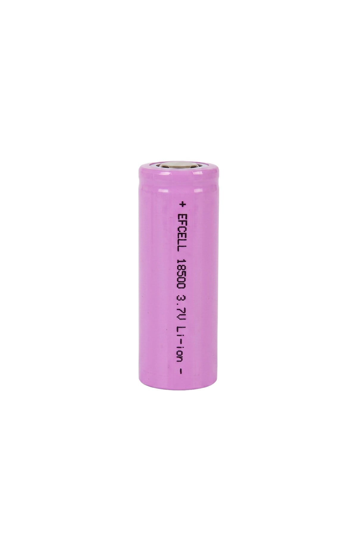 EF-183712D 18500 3.7V 1200mAh Düz Kafa Şarj Edilebilir Li-ion Pil