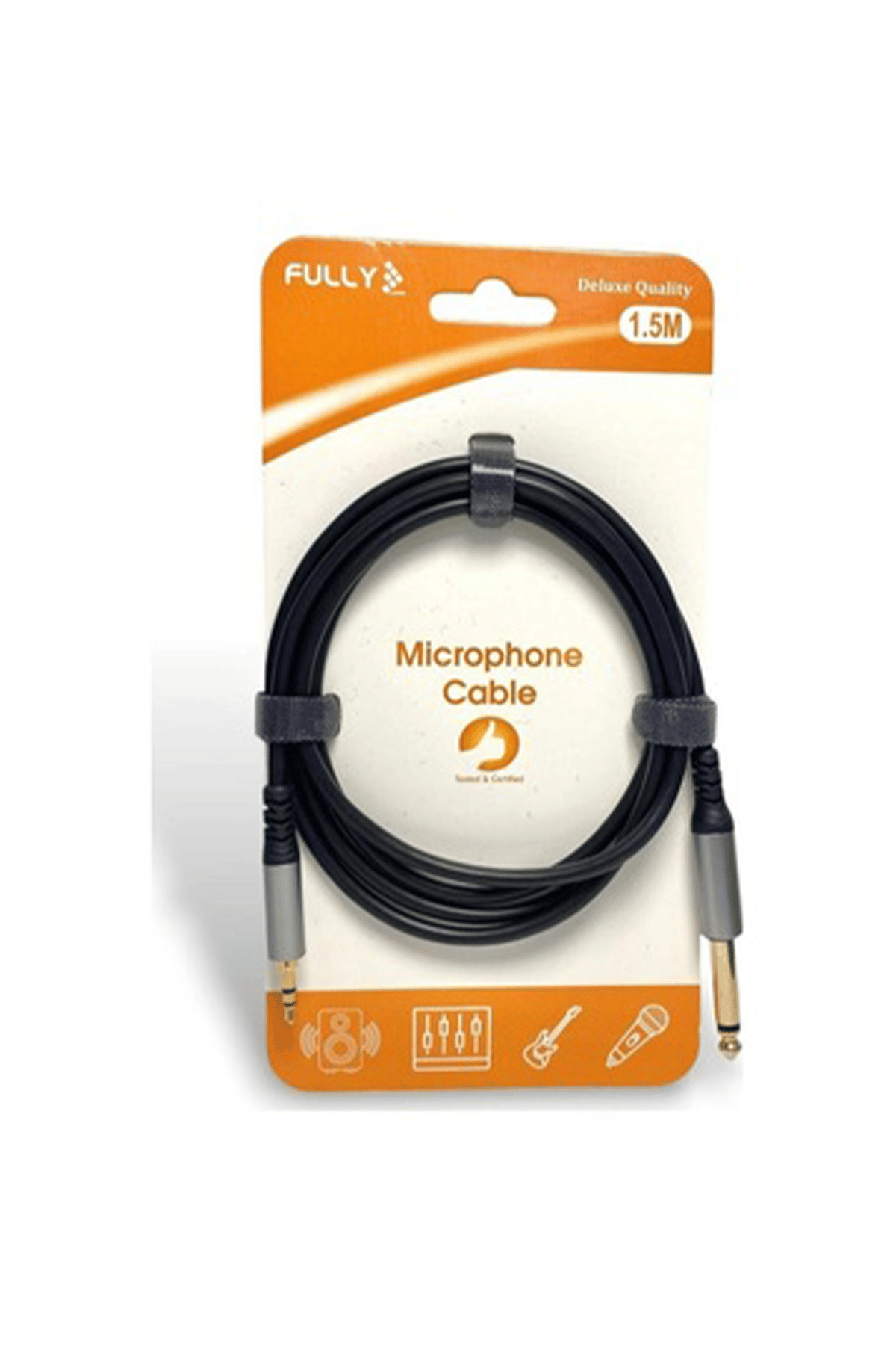 FL-0011 6.3mm MONO 3.5mm STREO 1.5MT KABLO