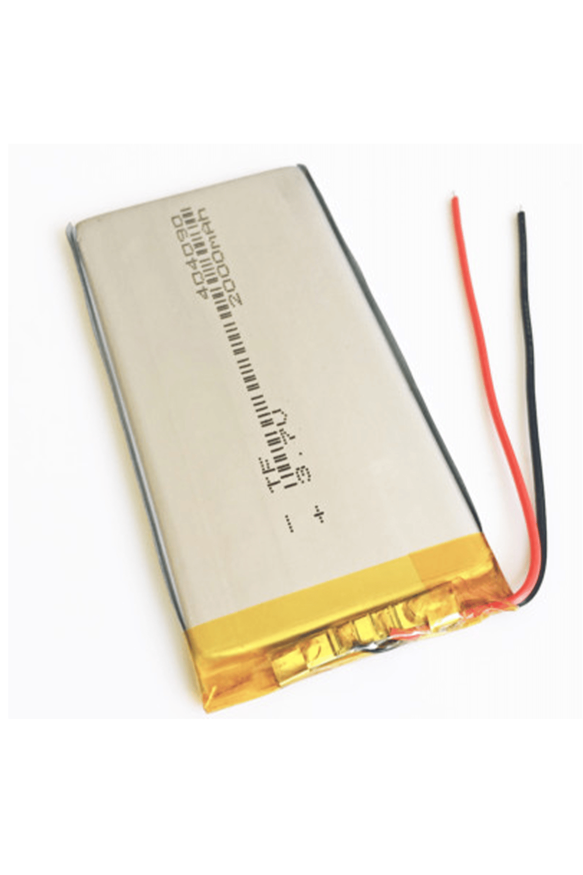 Lityum Polimer Pil 3.7V 2000mAh Çok Amaçlı Yedek Batarya 404090