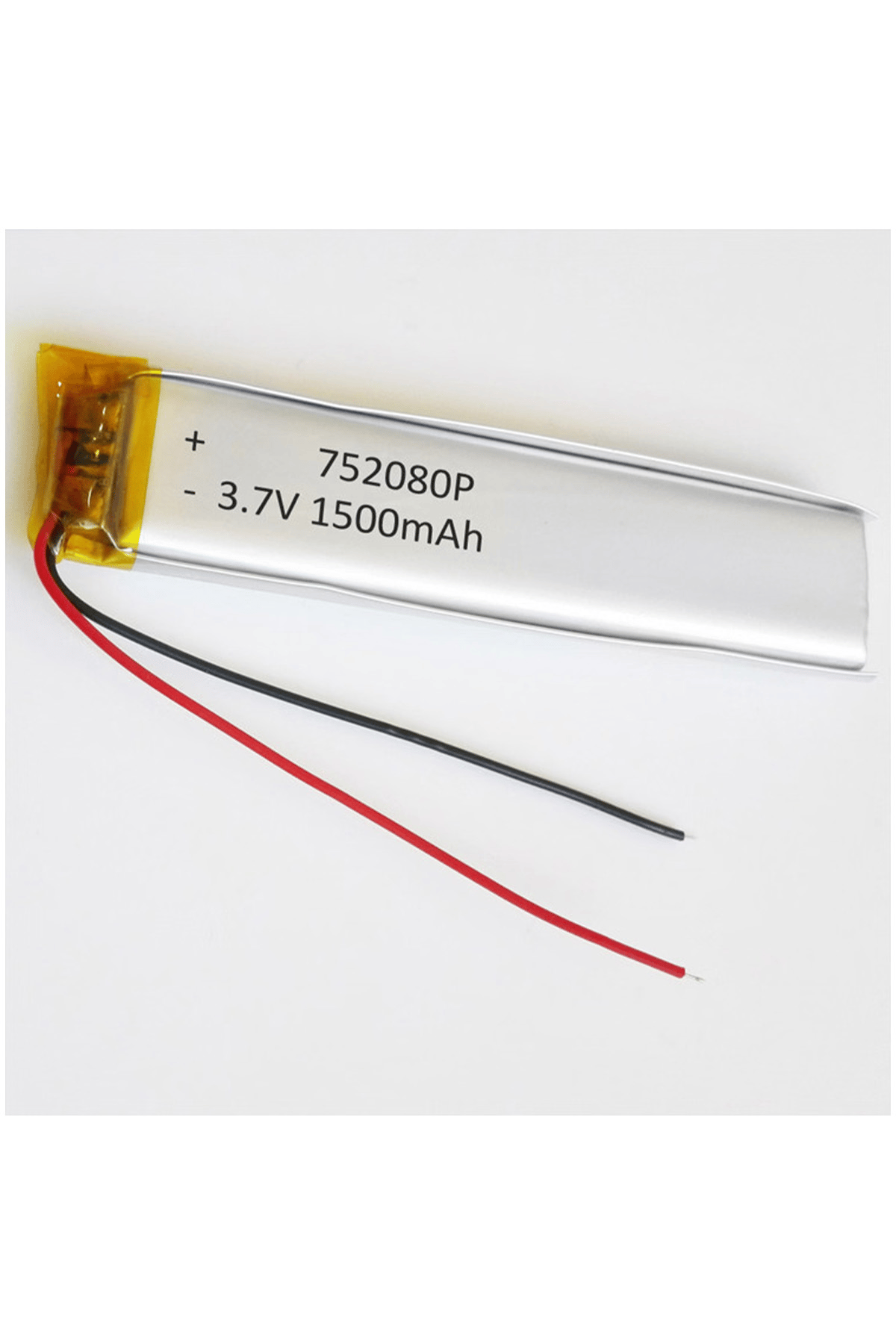 Lityum Polimer Pil 3.7V 1500mAh Çok Amaçlı Yedek Batarya 752080